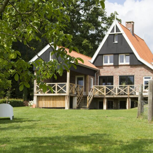 De nieuwe groepsaccommodatie voor 16 personen.