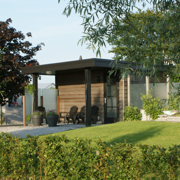 Het 4-persoons knusse vakantiehuis.