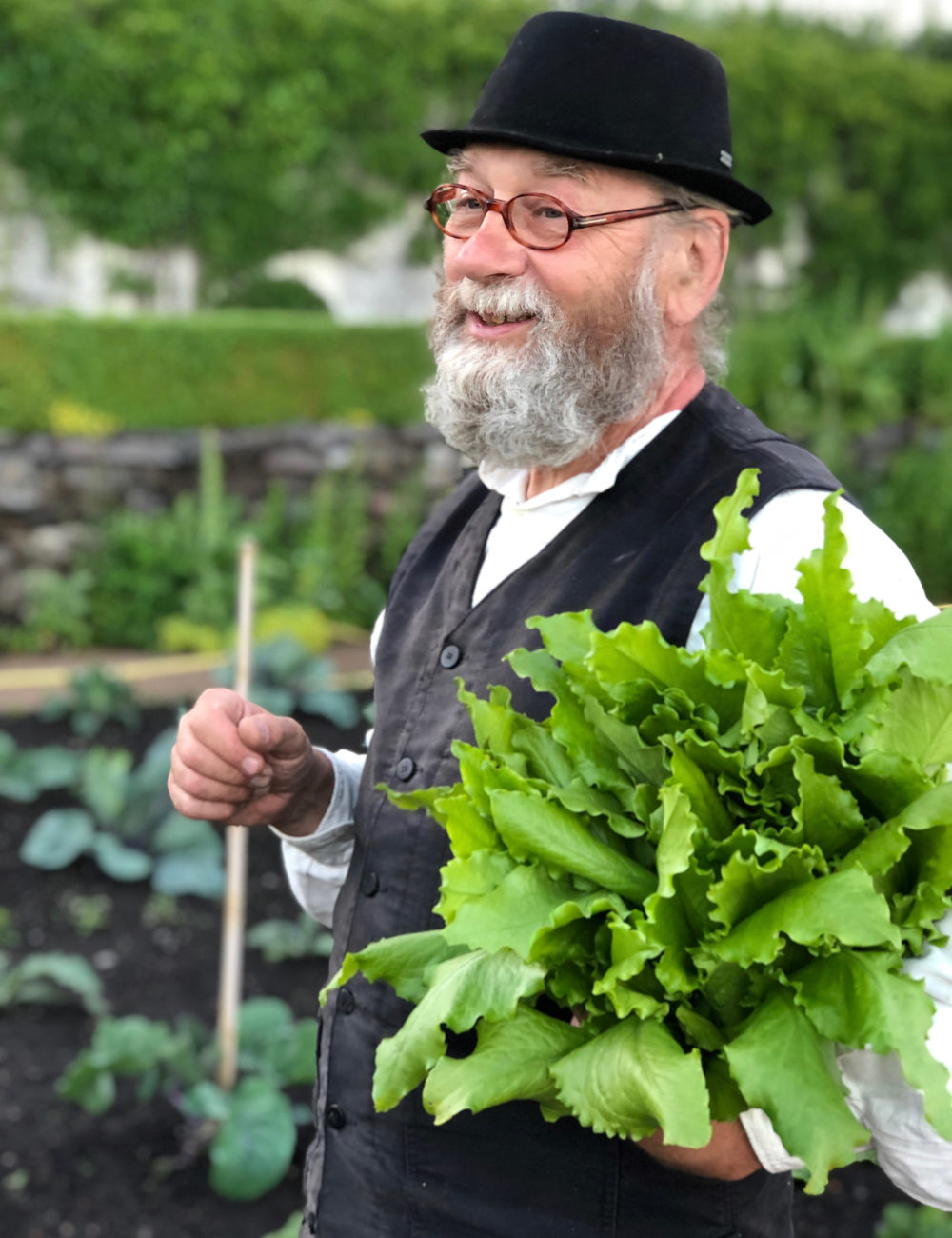 Werken in de moestuin