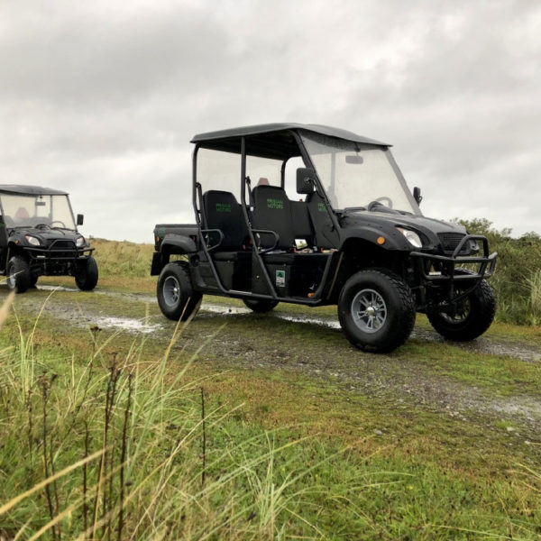 Elektrische terreinwagens op Ameland