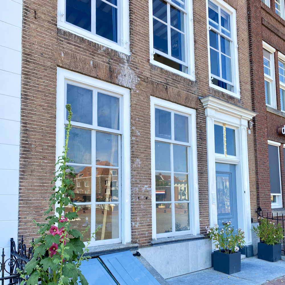 Gevel van de B&B in Middelburg