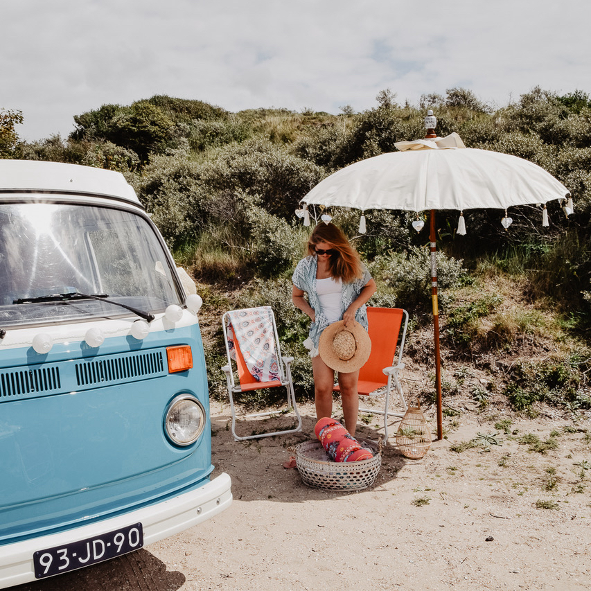 Op vakantie met een Volkswagen busje